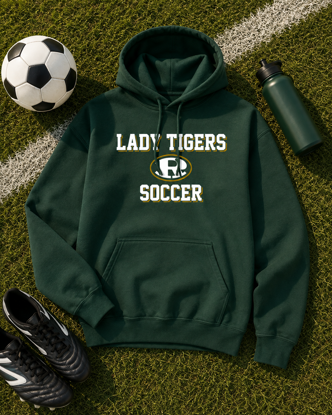 Lady Tigers Soccer Hoodie