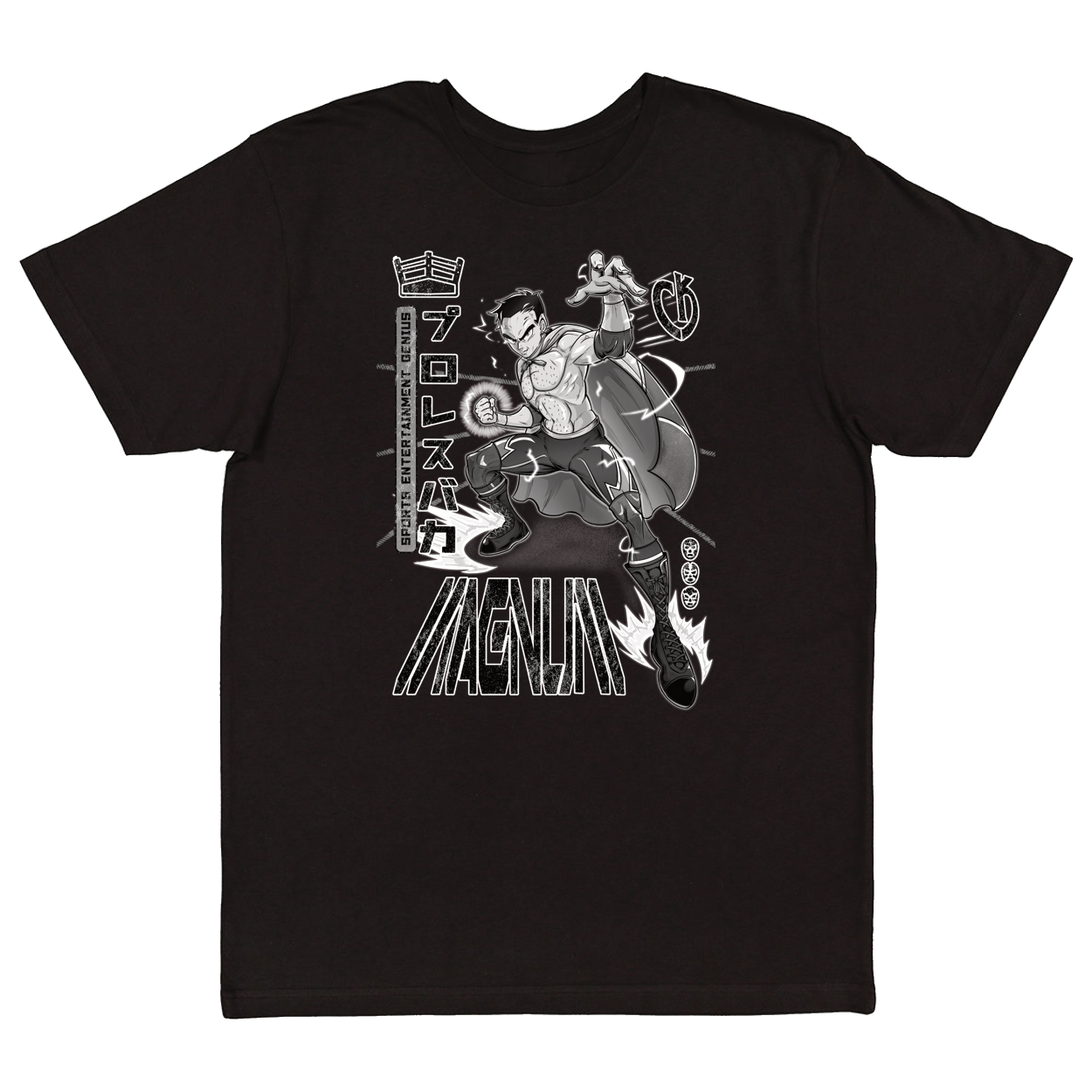 Sports Entertainment Genius in B&W (T-Shirt)