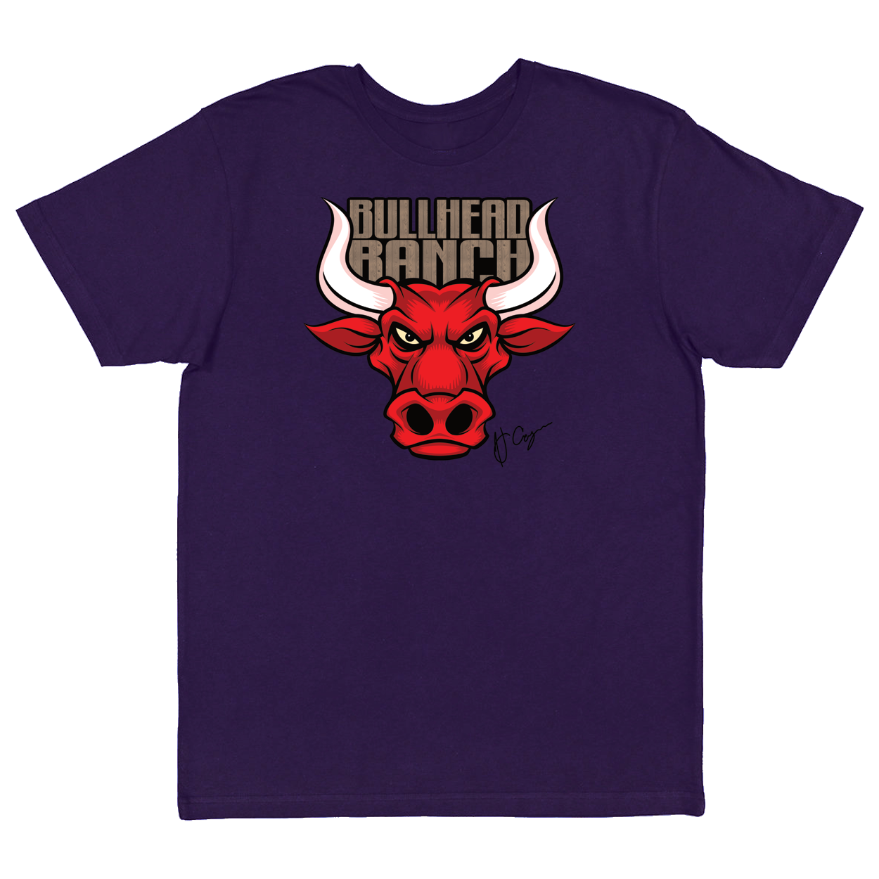 Red Bull Head Ranch (T-Shirt)