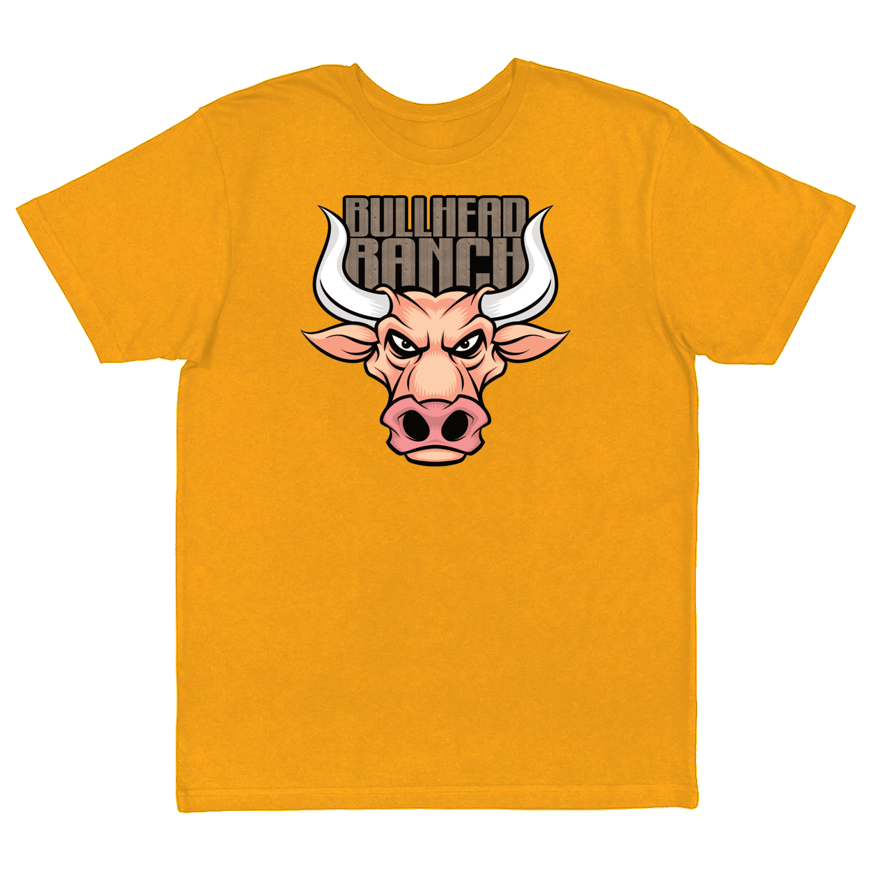 Orange Bull Head Ranch (T-Shirt)