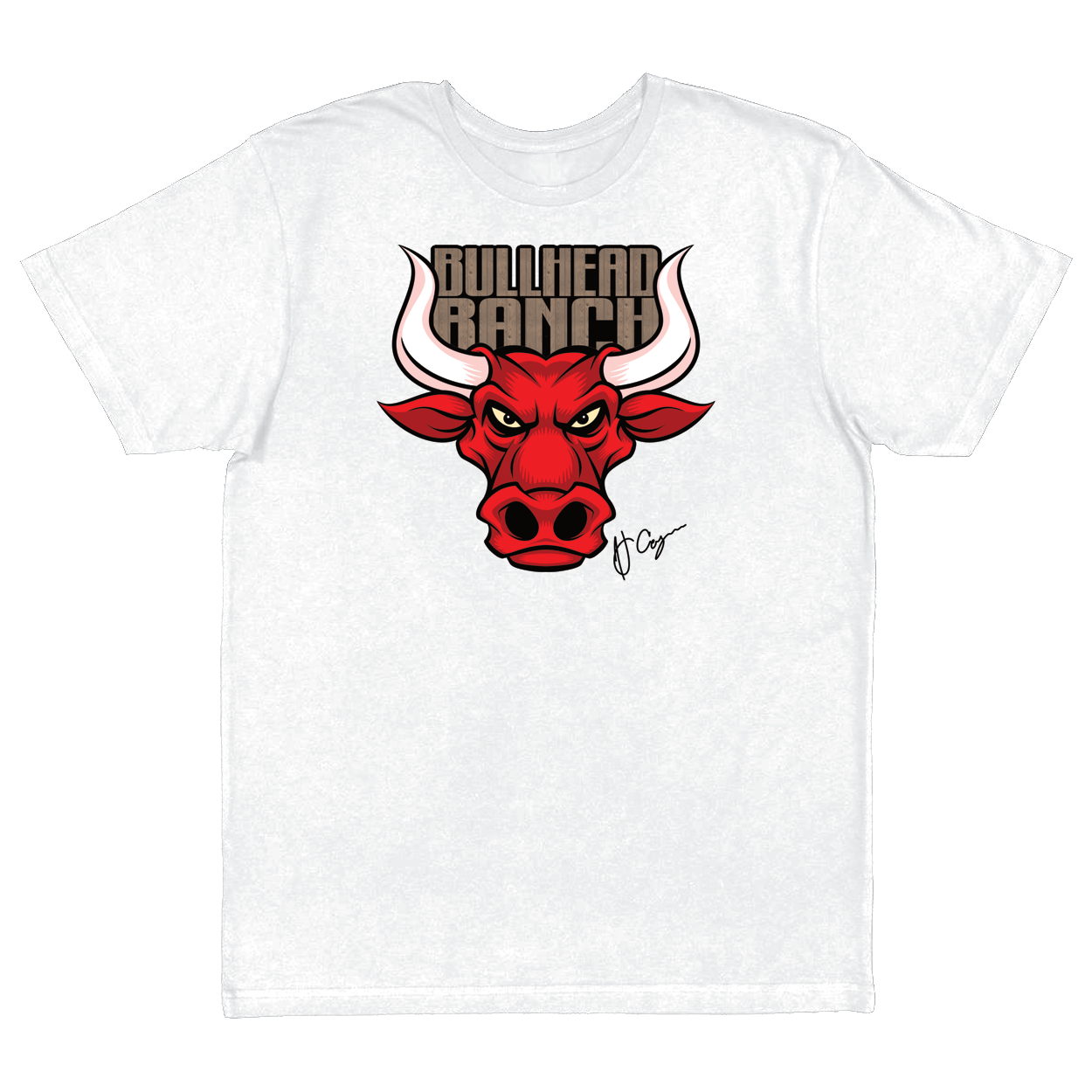 Red Bull Head Ranch (T-Shirt)