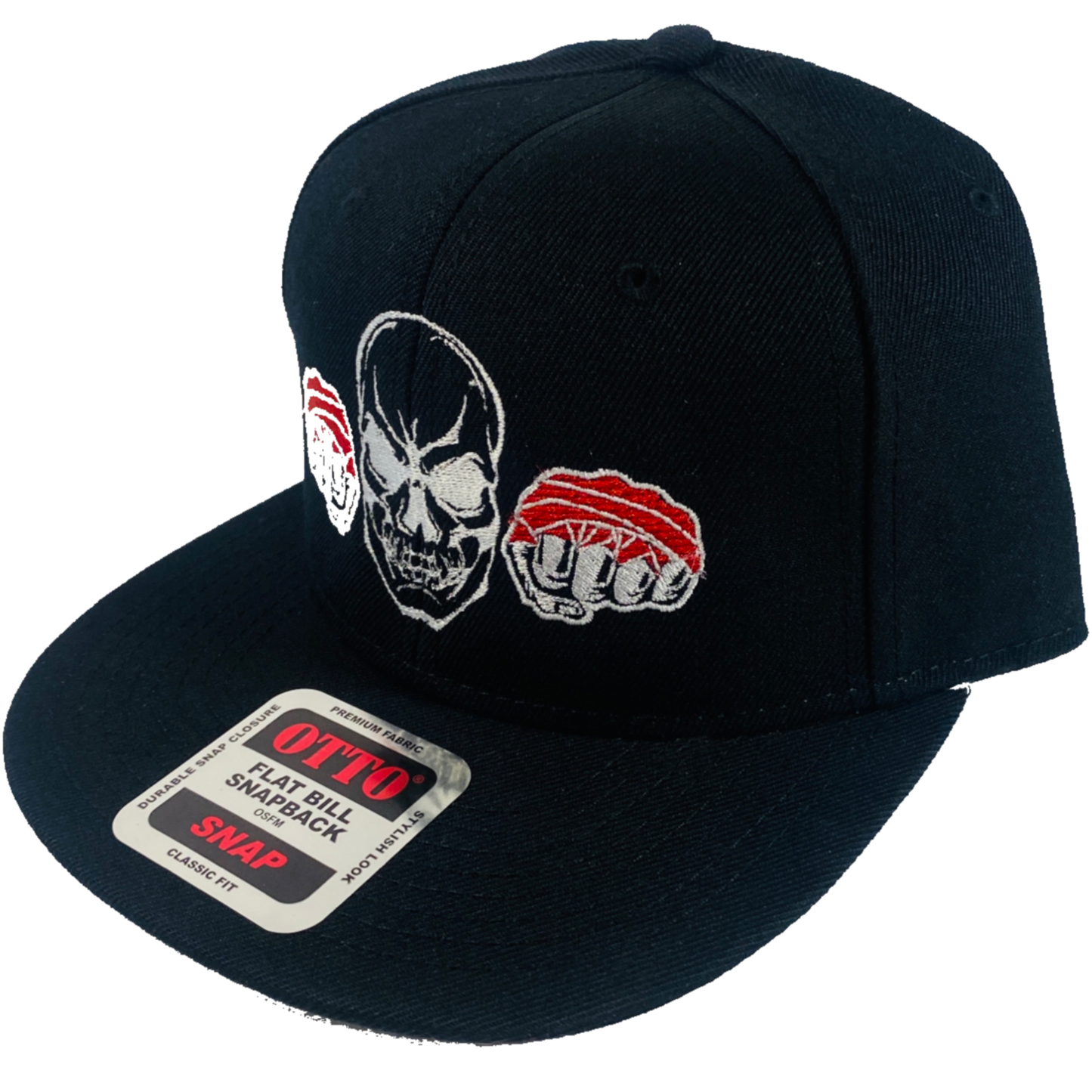 Skull & Fists (Snapback Hat)