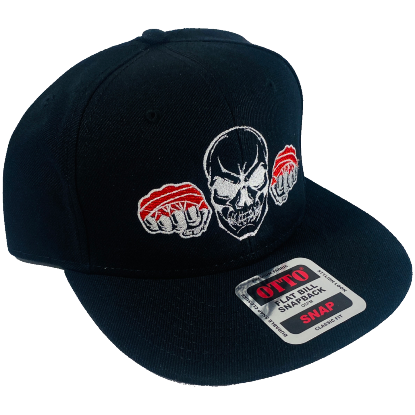 Skull & Fists (Snapback Hat)