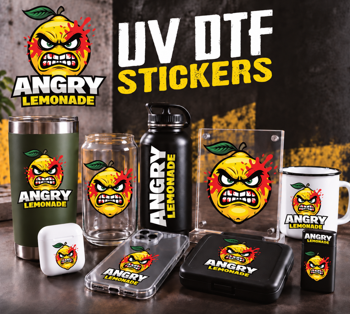 UV DTF Sticker Gang Sheets