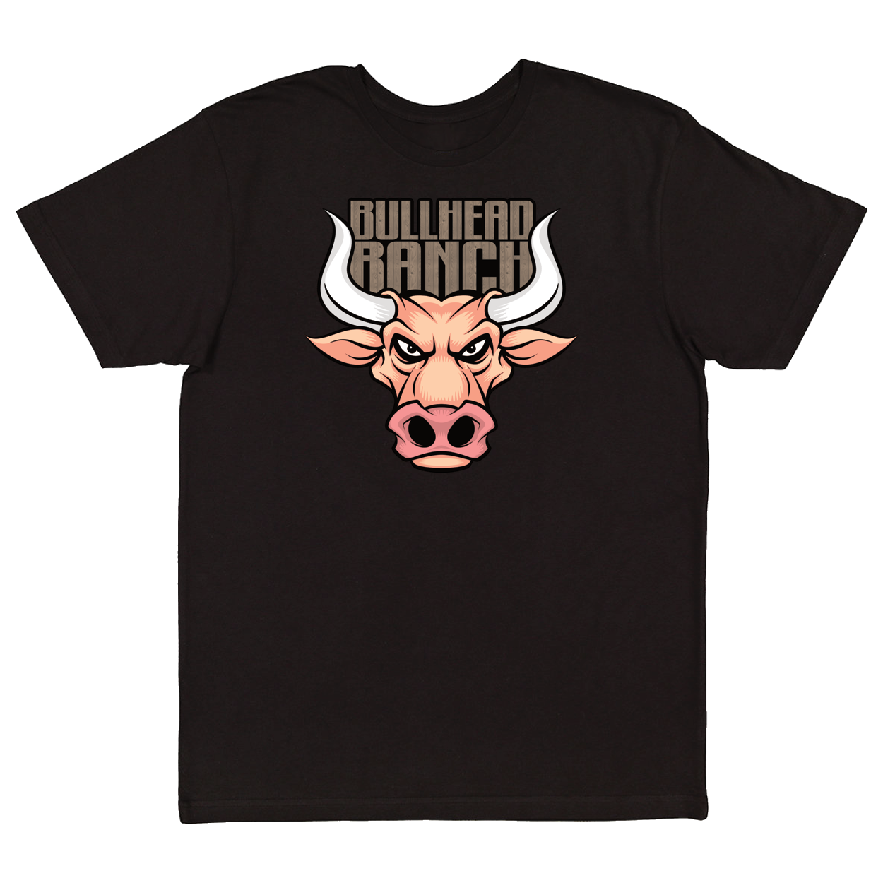 Orange Bull Head Ranch (T-Shirt)