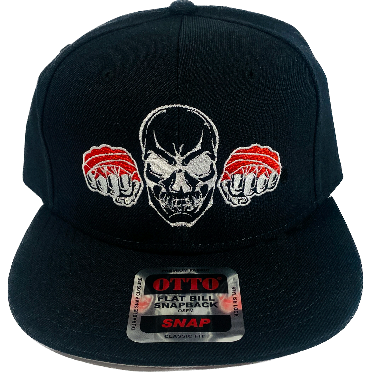 Skull & Fists (Snapback Hat)
